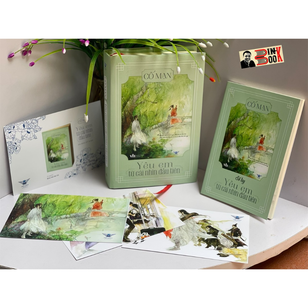 Sách - (Bản đặc biệt - Bìa cứng - tặng kèm sổ tay) Yêu Em Từ Cái Nhìn Đầu Tiên – Cố Mạn – Minh Quang Books – NXB Văn Học