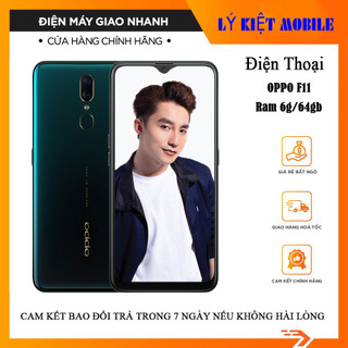 Điện thoại OPPO F11 Ram 4GB/128GB máy Zin full chức năng chính hãng kèm 1 ốp lưng