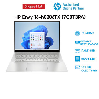 Laptop HP Envy 16-h0206TX 7C0T3PAi9-12900H|16GB|512GB|RTX™ 3060 6GB|16'