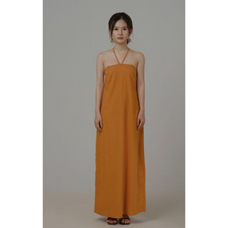 Đầm suông linen thiết kế dây rút phiên bản màu sắc Cami Linen Dress - Ore.wardrobe
