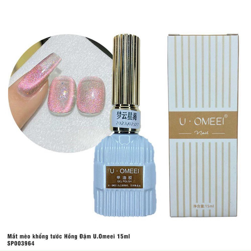 Sơn gel mắt mèo khổng tước Oumi siêu đẹp