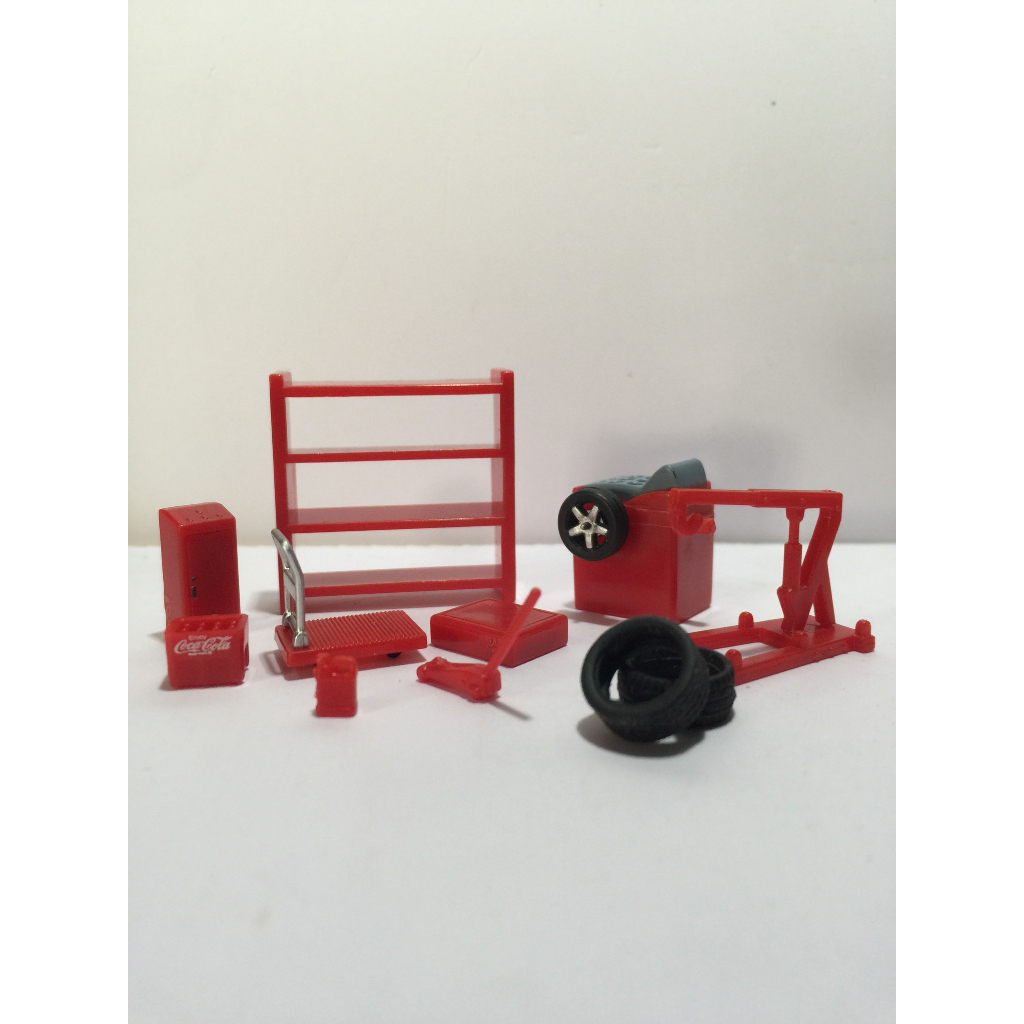 Phụ kiện sa bàn mô hình xe 1/64
