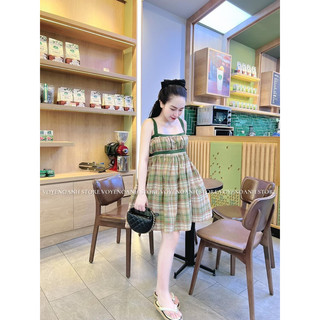 ĐẦM DÂY BABYDOLL CARO