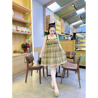 ĐẦM DÂY BABYDOLL CARO