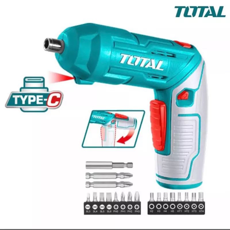 Máy siết vít pin 4V phù hợp cho gia đình TOTAL TSDLI0442