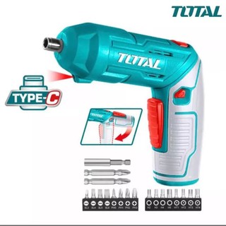 Máy siết vít pin 4v phù hợp cho gia đình total tsdli0442