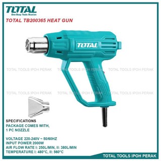 Máy khò thổi nhiệt total tb200365
