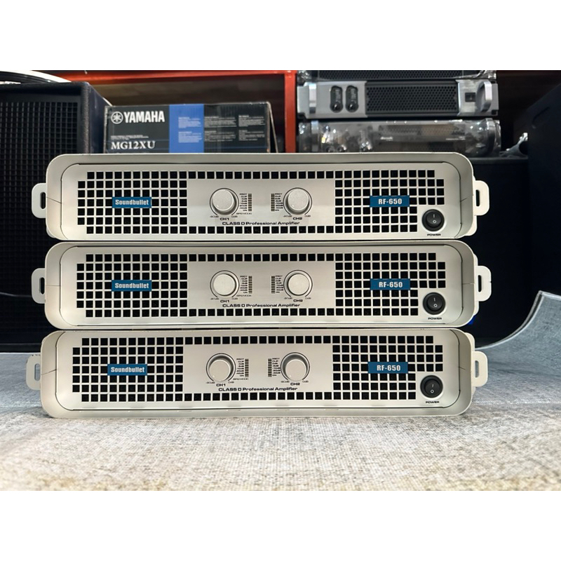 Main 2 kênh Soundbllet RF650 hàng bãi đẹp
