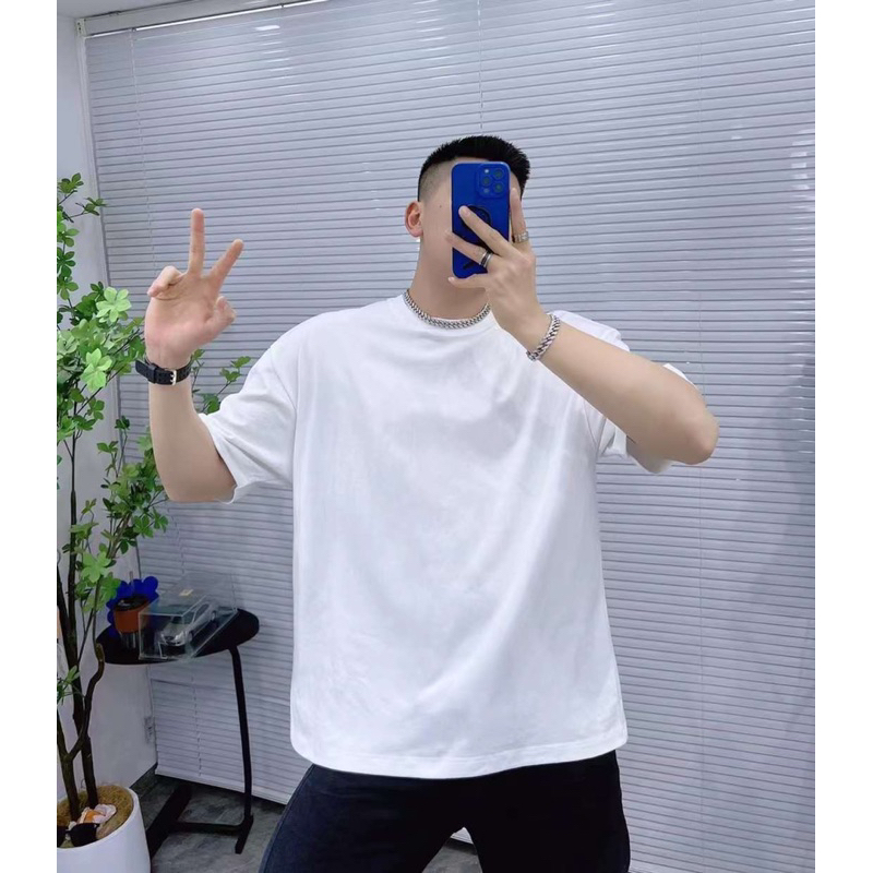 Áo thun Trơn Basic T&T Streetwear, Áo thun unisex nam nữ form rộng oversize chất liệu 100% Cotton