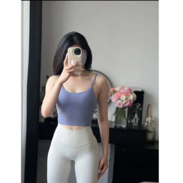 Áo bra nữ AB01 hở lưng , Áo croptop bra hai dây nâng ngực tập thể thao gym yoga nâng ngực cá tính