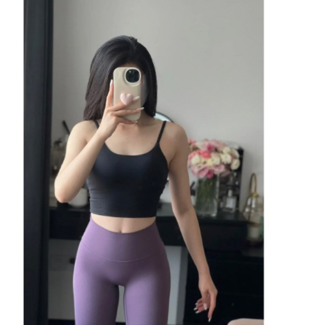 Áo bra nữ AB01 hở lưng , Áo croptop bra hai dây nâng ngực tập thể thao gym yoga nâng ngực cá tính