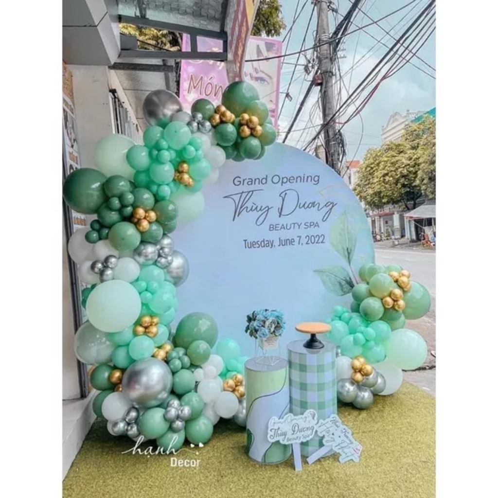 Bóng Cao Su Lì Tông Xuân Size Nhỏ 5inch 15cm trang trí sinh nhật, thôi nôi, party