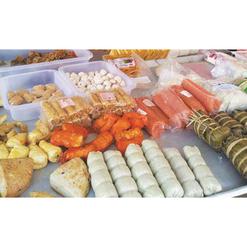 MÀU ĐỎ CAM SUNSET YELLOW làm Jambon, Chả cua, Tôm viên, Gà ủ muối, Nước giải khát