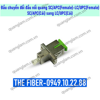 Đầu chuyển đổi đầu nối quang sc/apc-lc/upc - sc/apc sang lc/upc