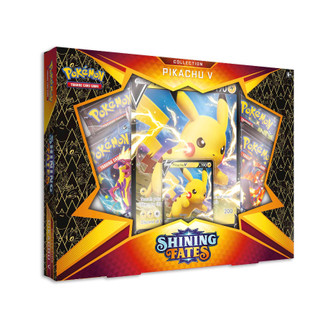 Hộp 4 gói thẻ bài Pokemon TCG Shining Fates chính hãng