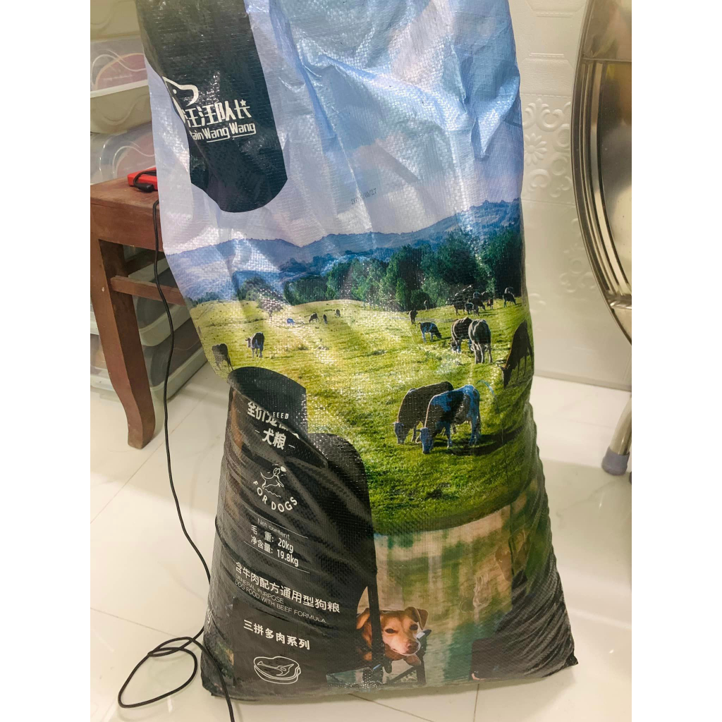 Thức ăn cho chó Captain bao lớn 5kg và 20kg mix thịt bò, phô mai, cá hồi
