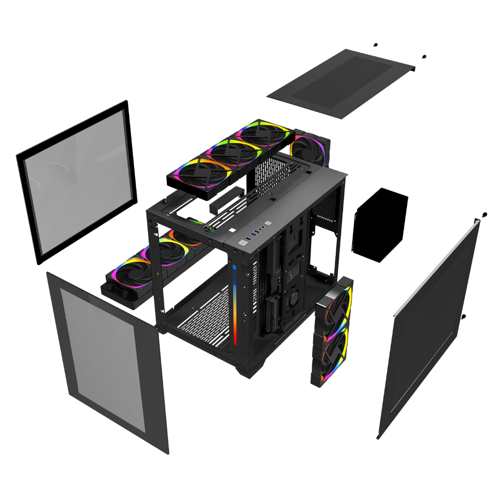 Vỏ Case 1STPLAYER S7 BLACK