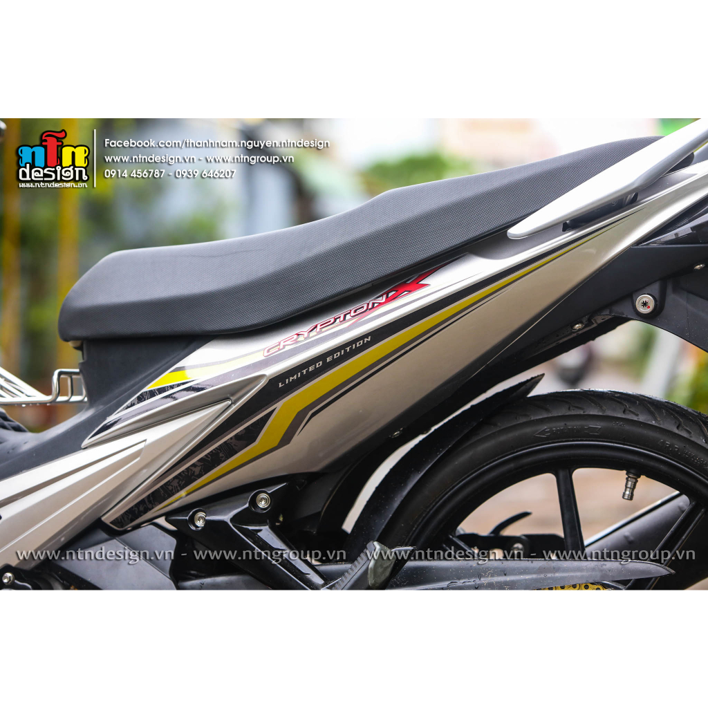 Tem Exciter 2008 - 2010 mẫu Cryton