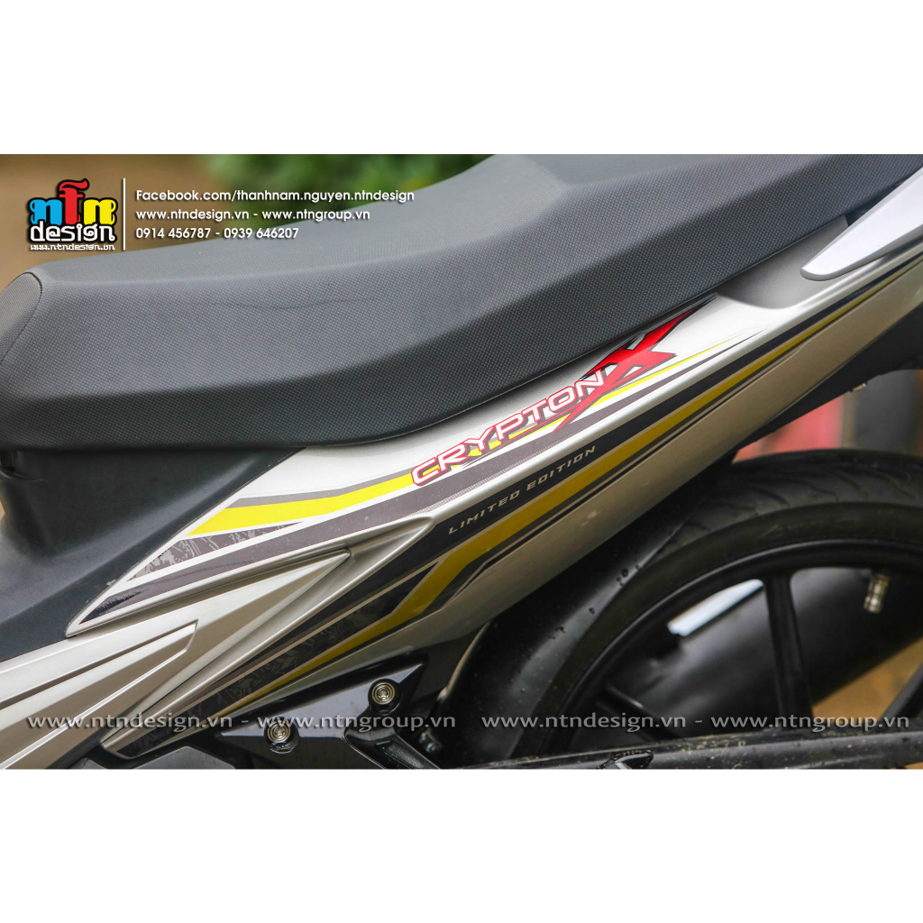 Tem Exciter 2008 - 2010 mẫu Cryton