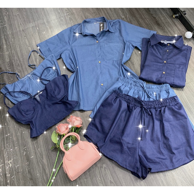 Bộ jean 3 món bigsize 55-90kg
