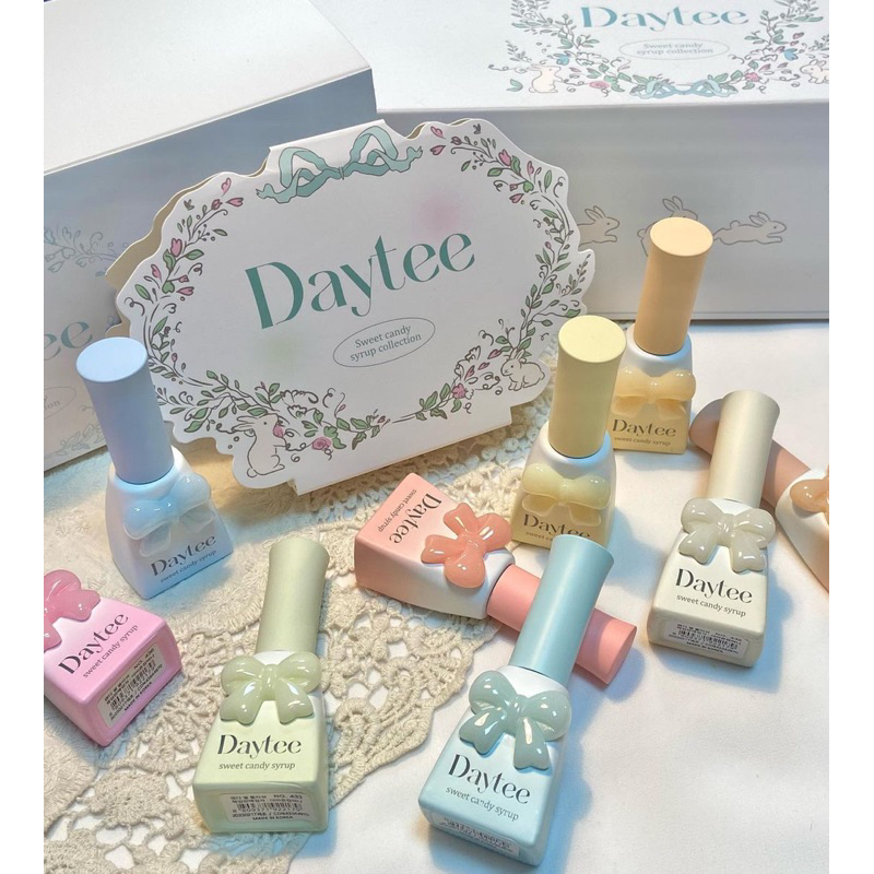 Sơn thạch Candy Nail chính hãng Hàn Quốc set Daytee 2023
