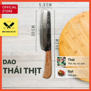 Dao thái thịt, thái rau, gọt hoa quả - dao đa sỹ - 100% nhíp xe siêu sắc