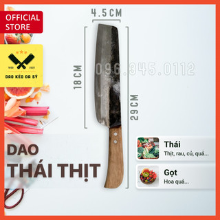 Dao thái thịt, dao gọt hoa quả - Dao Đa Sỹ - 100% Nhíp xe siêu sắc