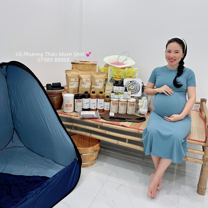 [QUÀ TẶNG] COMBO Ở CỮ SAU SINH TIẾT KIỆM HIỆU QUẢ MOM SHIN | Vũ Phương Thảo MomShin | Trọn Bộ Ở Cữ Mẹ Shin Min Gin