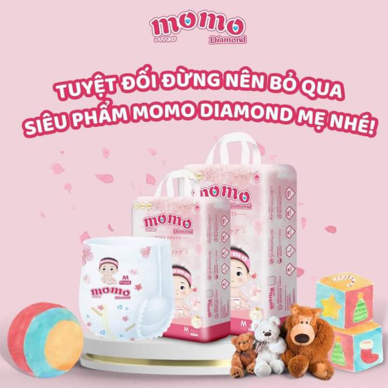 TẶNG QUÀ BỈM DÁN QUẦN MOMO DIAMOND CÁC SIZE S64 M62 L54 XL50 XXL48 XXXL46