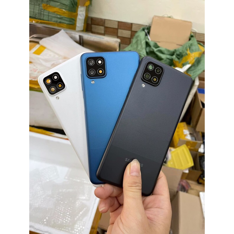Vỏ điện thoại Samsung A12 - A125 Zin máy. BH 36 tháng