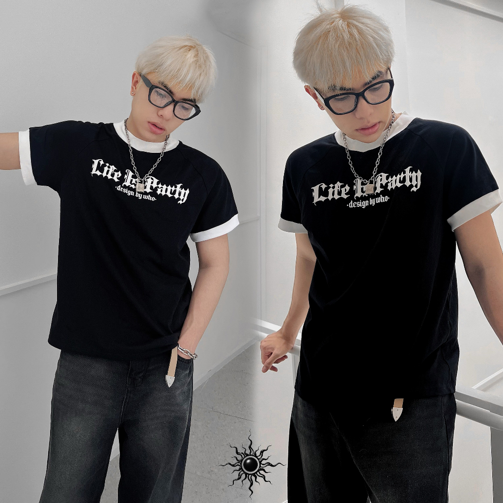 Áo thun WHO CONCEPT, baby tee, ringer tee