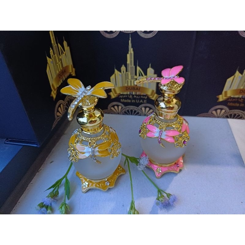 Vỏ chai 17ml đựng tinh dầu dubai (Mẫu chuồng chuồng)