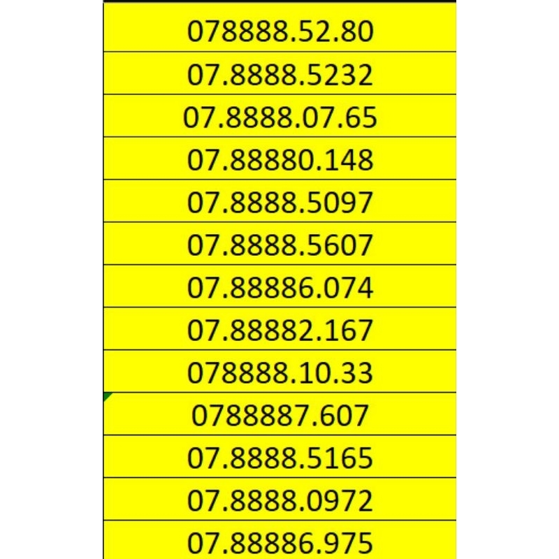 SIM MOBIFONE 4G SỐ ĐẸP TỨ 8 -590k