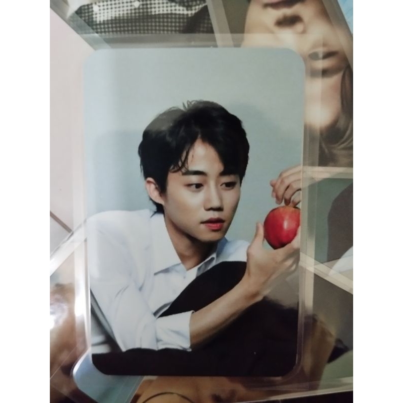 Card Park Ji Bin bo góc ép plastic 6×9 cứng chống nước in theo yêu cầu, ib chọn hình hoặc ngẫu nhiên