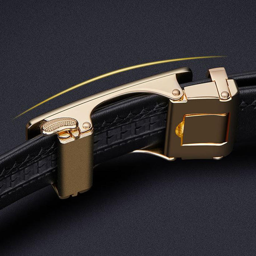 Thắt lưng nam cao cấp hàng hiệu WilliamPOLO chất liệu da Bò nguyên tấm - POLO 20527P-C