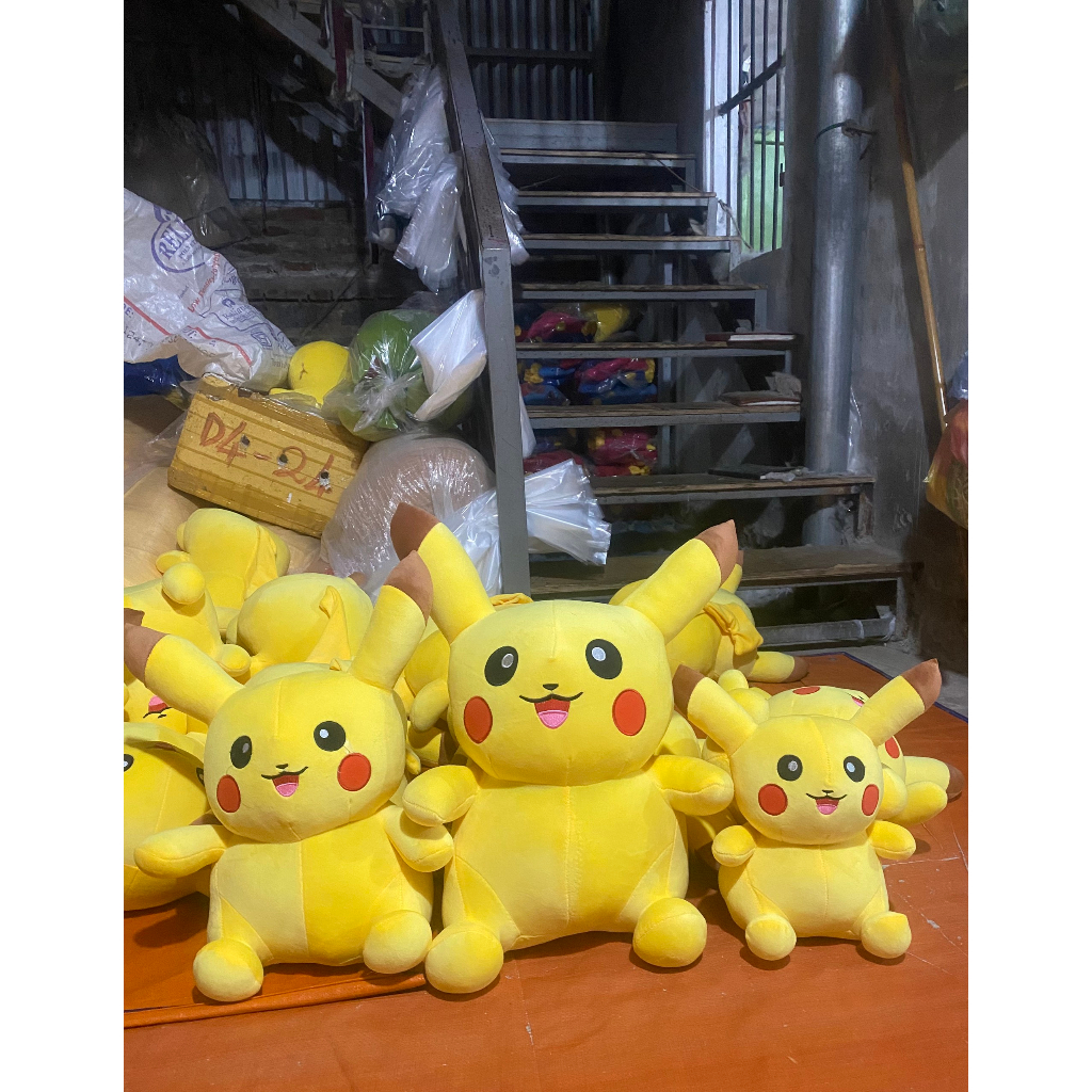 Thú nhồi bông pikachu dễ thương