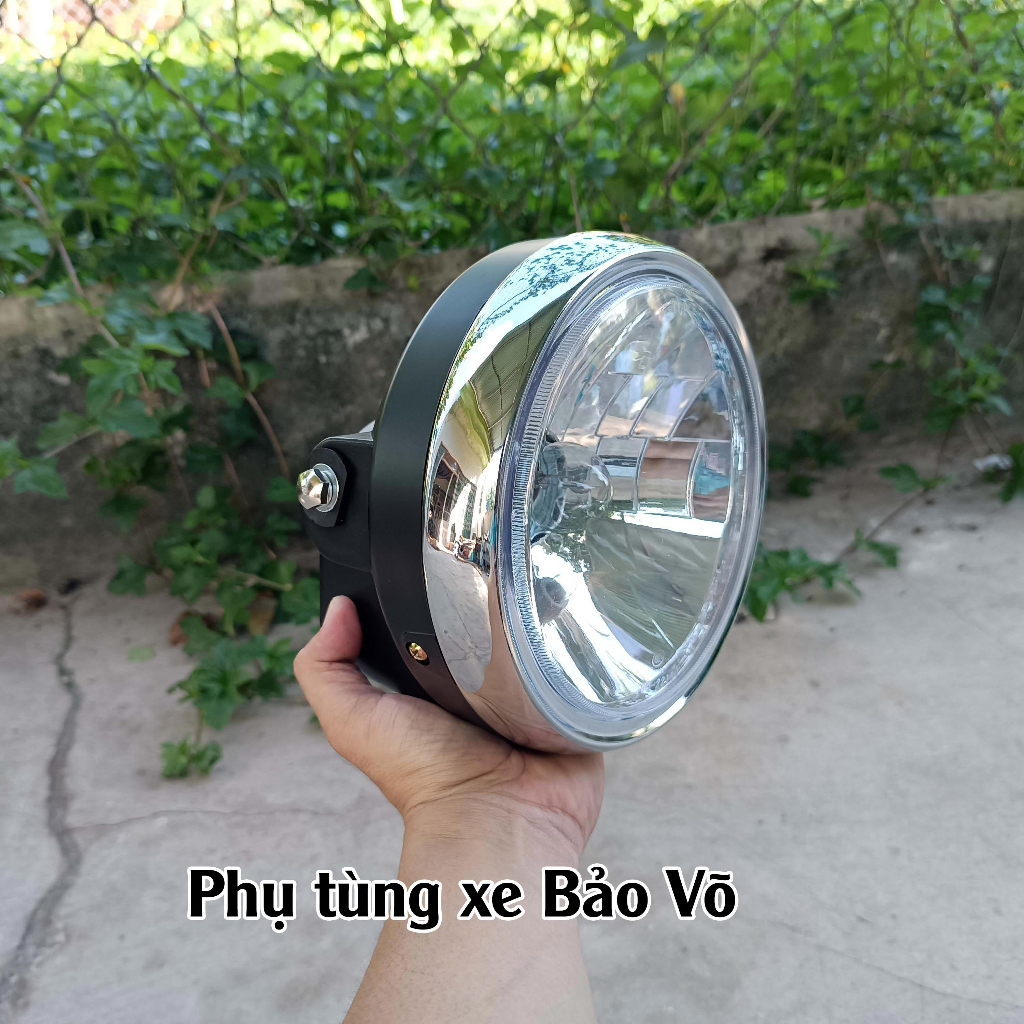 Đèn pha lớn 7inch độ classic, thích hợp độ phong cách mạnh mẽ , đèn EN150,.....