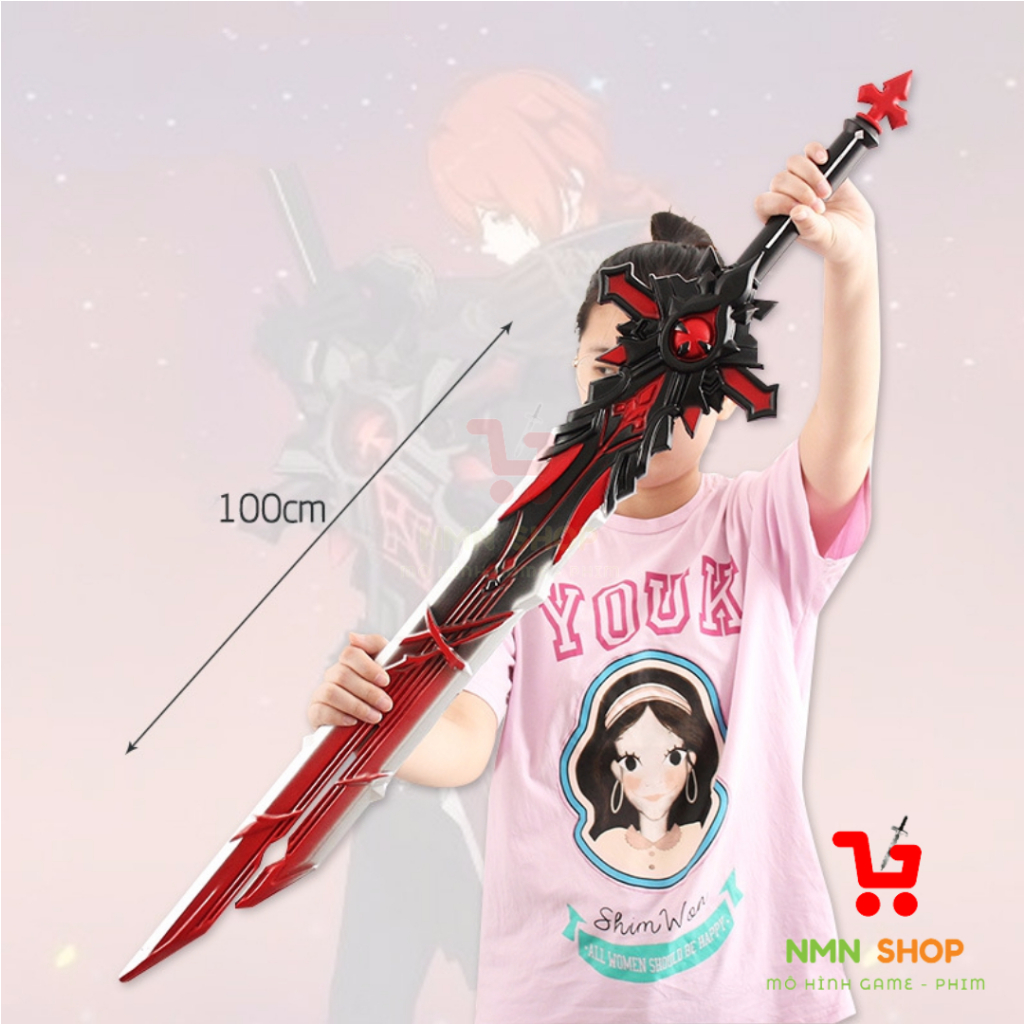 Mô hình game Genshin Impact - Đường cùng của sói 100cm