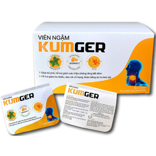 Viên Ngậm Gừng Kumger hộp/hũ 100 viên Ho Khan, ho đờm, ho cảm lạnh- đau rát khan tiếng