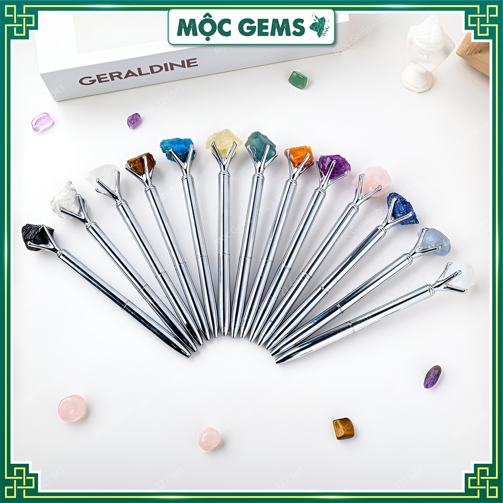 Bút Đính Đá Thanh Tẩy Thô Tự Nhiên Giúp Tăng Sự Tập Trung Minh Mẫn &amp; Giải Tỏa Stress