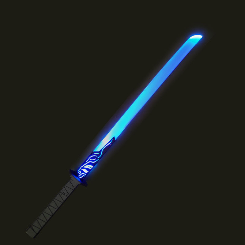 Kiếm Nhật Katana, Kiếm Samurai, Kiếm katana bằng nhựa đồ chơi trẻ em phát sáng và âm thanh