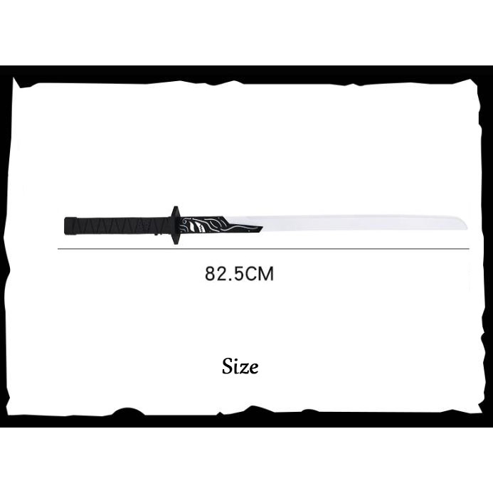 Kiếm Nhật Katana, Kiếm Samurai, Kiếm katana bằng nhựa đồ chơi trẻ em phát sáng và âm thanh