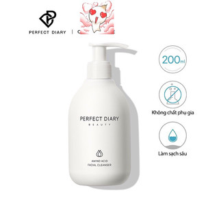 Sữa rửa mặt Perfect Diary Axit amin tạo bọt dịu nhẹ cho da 200ml