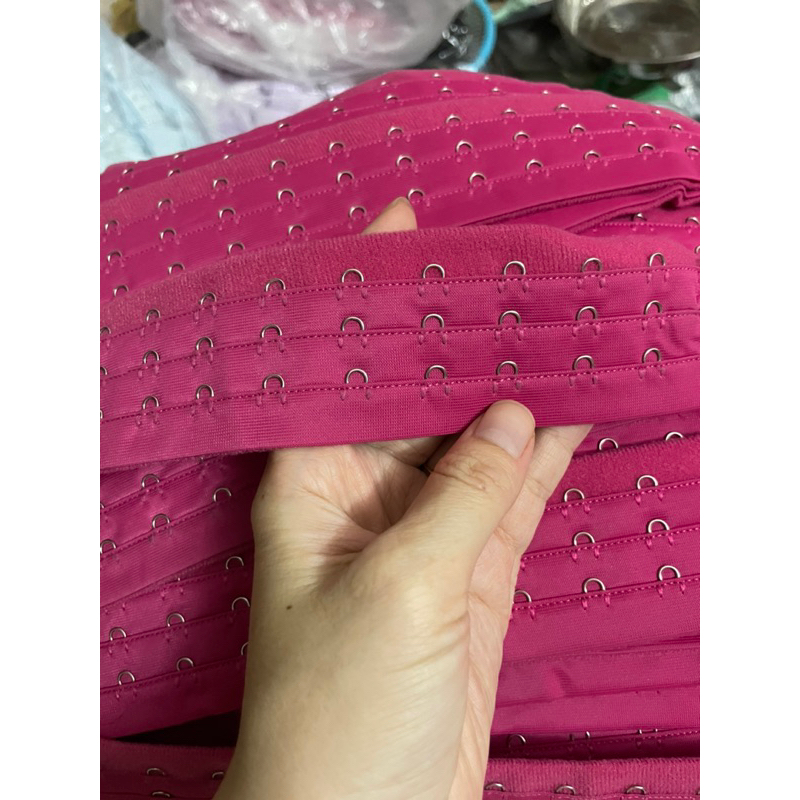 Móc gài áo ngực may corset 3 hàng