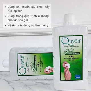 nước lau gel quyen
