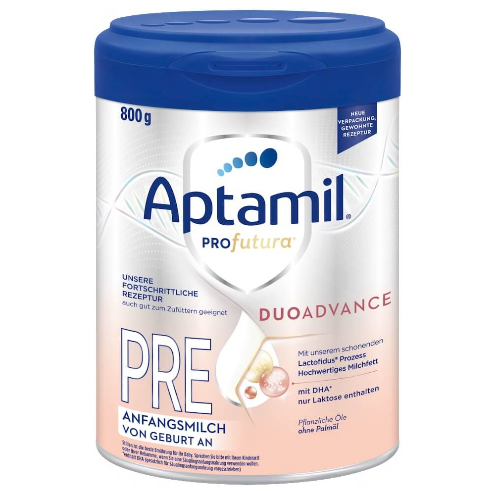 Sữa Aptamil Profutura Douadvance Đức Bạc Pre Cho Bé Từ 0 - 6 Tháng (800g) - VINAQUICK