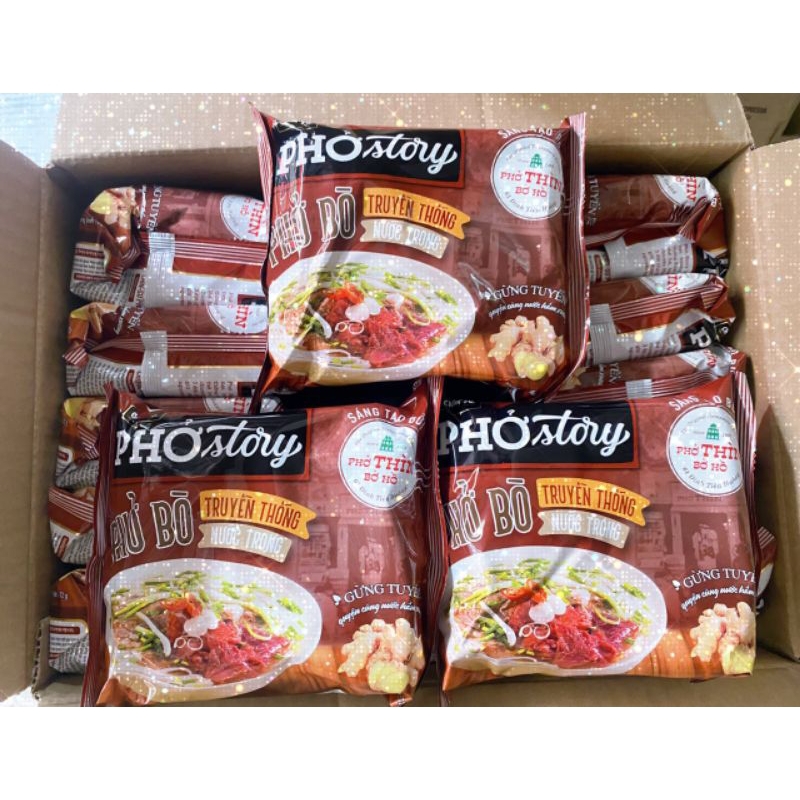 Phở thìn bờ hồ vị truyền thống nước trong 72g