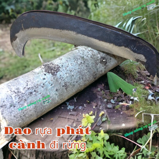 Dao (rựa) phát cành đi rừng cầm 1 tay