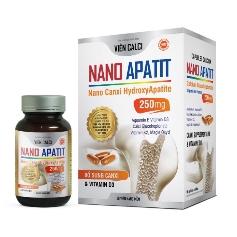 Canxi nano apatit