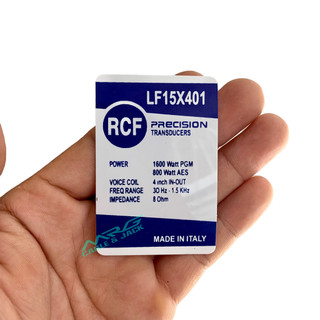 Tem Dán Từ Loa RCF, đơn giá 1 cặp (2 tem).
